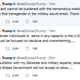 Image for article titled The Bogus Rationale for Trump's Trans Military Ban Is Some Bigoted Bullshit